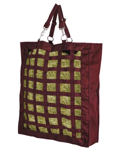 Vista 8 de QHP Bolsa de heno de alimentación lenta para caballos Azul marino