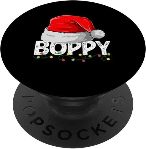 Vista 6 de Boppy Santa Christmas Family Matching Pajamas Papa Xmas PopSockets MagSafe PopGrip for iPhone