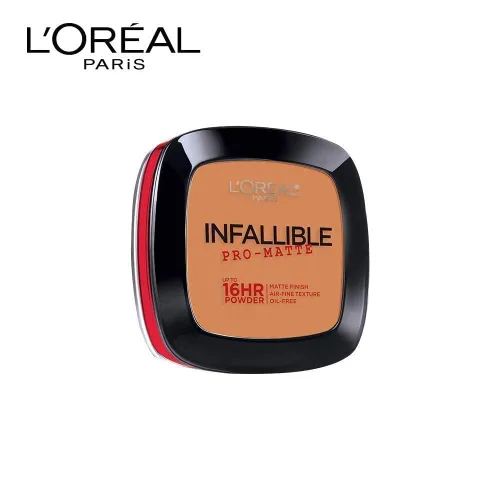 Vista 2 de Polvo cosmético de maquillaje L'Oreal Paris infalible pro-mate.