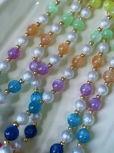 Vista 112 de Drawwind Correa con cuentas para teléfono con pulsera universal, cordón para teléfono celular lindo, pulsera de muñeca con cuentas, cadena de hilo