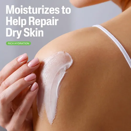 Vista 4 de Cetaphil Hidratante facial y corporal, crema hidratante para piel seca a muy seca, sensible, paquete de 12 unidades, sin fragancia, no comedogénica