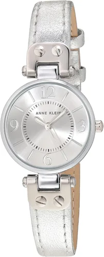 Vista 7 de Anne Klein Reloj con correa de cuero para mujer