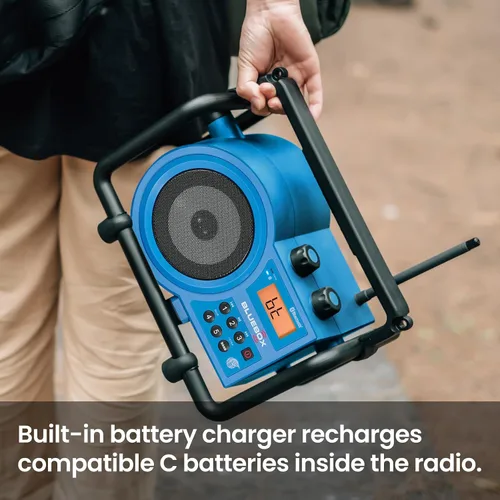 Vista 14 de Sangean Compact Ultra Rugged receptor de radio Azul