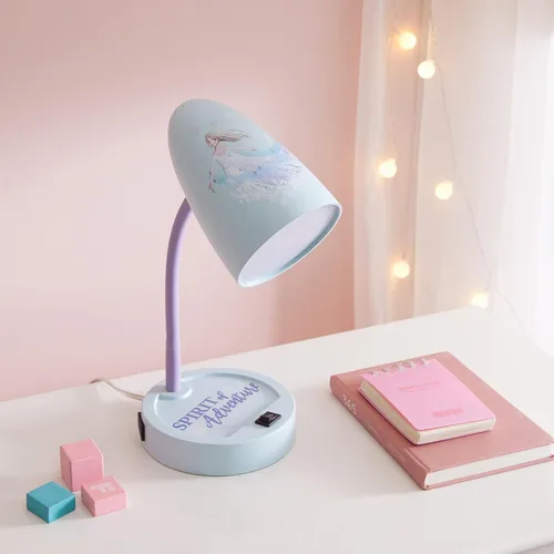 Vista 2 de Idea Nuova Disney Frozen - Lámpara LED de mesa y escritorio con interruptor de carga