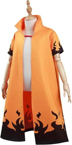 Vista 2 de COSSCOS Kids 4th Cloak Jacket Robe Cape Kimono Anime Cosplay Costume Outfit