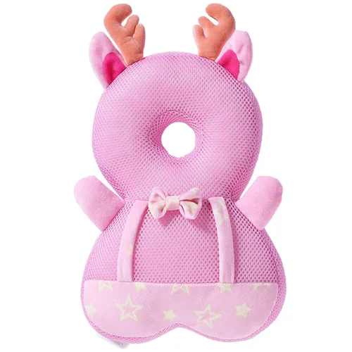 Vista 16 de Protector de cabeza para andador de bebé, ajustable, mochila de protección para la cabeza del bebé, almohadilla de seguridad (ángel) Protector