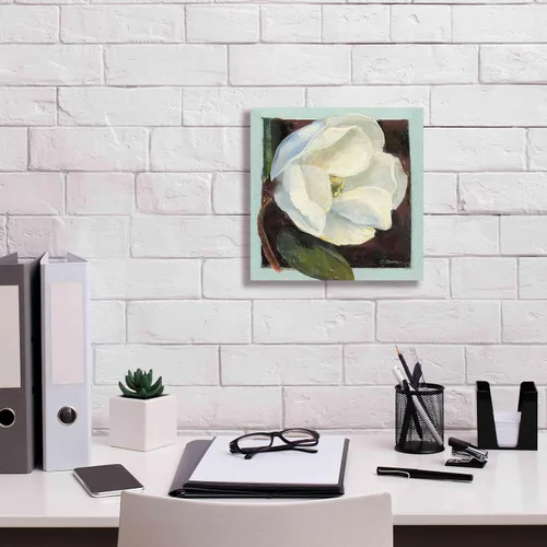 Vista 3 de Epic Graffiti Carol Rowan - Lienzo decorativo para pared, diseño de magnolia I, 12 x 12 pulgadas