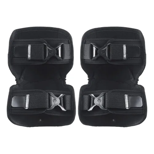 Vista 8 de Scoyco Rodilleras y espinillas para motocicleta para adultos - CE Nivel 1 Rodilleras ajustables de motocross con TPU, protección y flexión dinámica