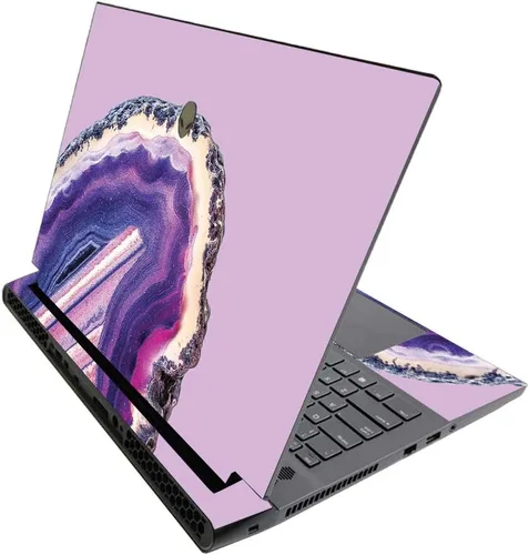 Vista 72 de MightySkins - Skin brillante con purpurina para Alienware M17 R3 (2020) y M17 R4 (2021) - Diversión de los años 90 Acabado duradero con purpurina