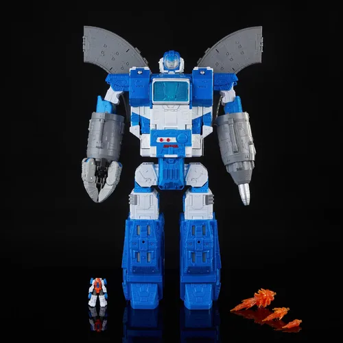 Vista 4 de Transformers Generations Selects Legacy Evolution Figura de acción de 61 cm Clase Titán - Robot Guardián y Lunar-Tread, (F6940) Transformers