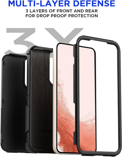 Vista 8 de Funda AICase para Galaxy S22 Plus, Funda Resistente para Bolsillo, Protección Duradera a Prueba de Golpes/Anti-Caída/A Prueba de Polvo para Samsung