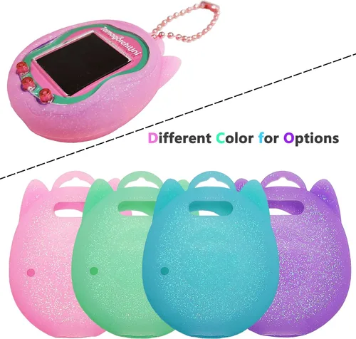 Vista 5 de JCHPINE Funda de silicona de repuesto para Tamagotchi Uni, protector de pantalla para accesorios para mascotas Tamagotchi Uni Band