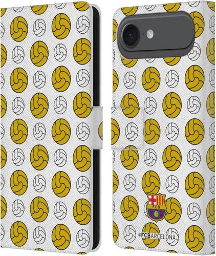 Vista 75 de Head Case Designs Funda de piel con licencia oficial del FC Barcelona Ball Pattern Campions compatible con Apple iPhone 11