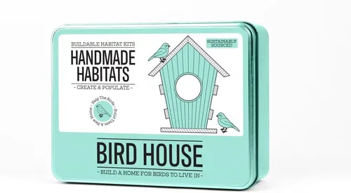 Vista 10 de Gift Republic Handmade Habitats - Kit de hotel de abeja personalizado con 6 lápices de madera para colorear