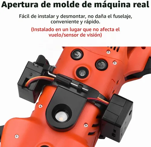 Vista 4 de Sistema Airdrop para Autel EVO II/EVO II Pro Drone Carga útil Airdrop Drop Dispositivo Clip Entrega Transporte Dropping Sistema para Boda y Búsqueda