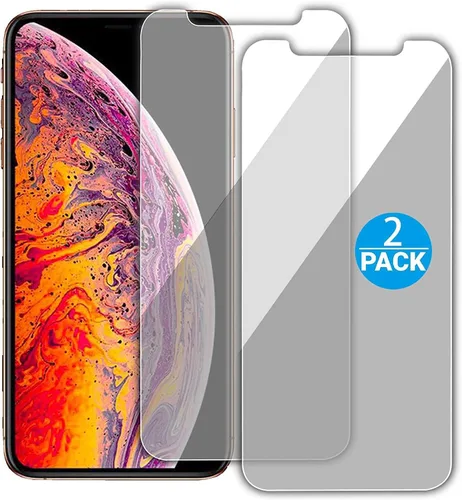 Vista 2 de Ailun - Protector de pantalla de privacidad para iPhone 11 Pro Max/iPhone XS Max [6,5 pulgadas], 2 unidades, antiespía, apto para usar con funda