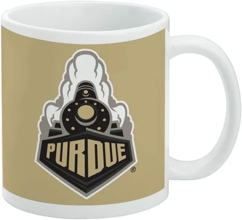 Vista 155 de Taza de cerámica con el logotipo principal de la Universidad Rider, taza de regalo novedosa para café, té y bebidas calientes, 11oz, blanca