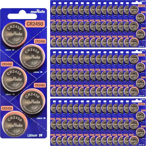 Vista 13 de Murata Batería CR2450 3V Litio Moneda Celda - Reemplaza Sony CR2450 (2 Baterías)