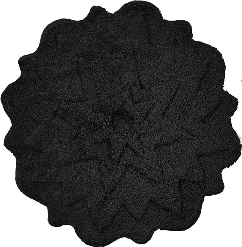 Vista 8 de Sherry Kline Alfombra de baño con diseño de pétalos, absorbente de agua, hecha a mano, lavable a máquina, tapete de baño para decoración, tapete Aloe