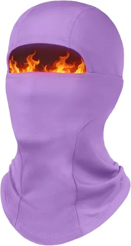 Vista 15 de Fuinloth Pasamontañas de Esquí Balaclava Pro, Pasamontañas a Prueba de Viento Térmico para Climas Fríos, Motocicleta para Hombres/Mujeres