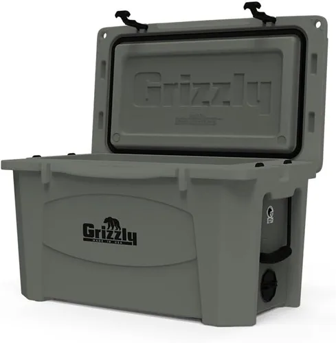 Vista 3 de Grizzly Coolers Refrigerador de 6 cuartos Verde lunar