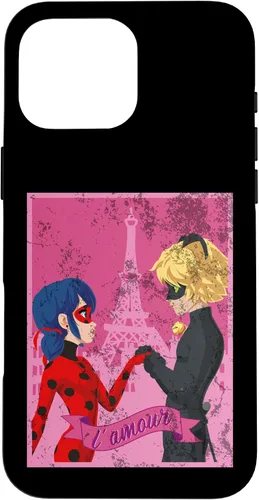 Vista 19 de Miraculous Ladybug Vintage Collection Paris Love - Carcasa para iPhone 17