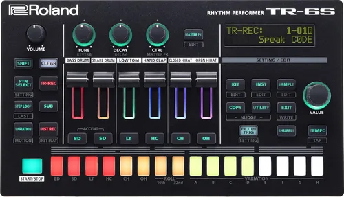 Vista 2 de Roland TR-6S Rhythm Performer Paquete de máquina de tambor compacta con cable MIDI Paquete con cable MIDI