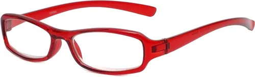 Vista 5 de Calabria 8034 - Lentes de lectura de diseñador para mujer, con bisagra de resorte, lectores de potencia individuales, sin distorsiones, ligeros