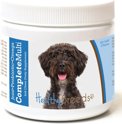 Vista 83 de Healthy Breeds Affenpinscher todo en uno multivitamínico suave masticable 60