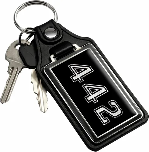 Vista 56 de Brotherhood Car Key Chain for Cutlass - Classic Models Keychain for Men and Women Gift Key Ring
