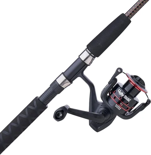 Vista 12 de Combo de Carrete Giratorio y Caña de Pescar Ugly Stik GX2