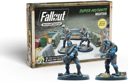 Vista 7 de Modiphius: Fallout: Wasteland Warfare: Super Mutants - Centaurs - 2 Figuras, Ola Forjada en Fuego, Miniaturas de Resina Multiparte de 32 mm Sin
