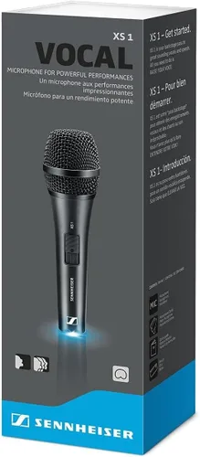 Vista 3 de Sennheiser XS 1 Micrófono dinámico de mano, negro