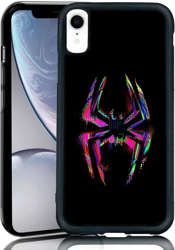 Vista 30 de Morales Punk Gwen - Funda protectora para iPhone 11 Pro, Spiderverse negro TPU a prueba de golpes, funda protectora para iPhone, linda funda
