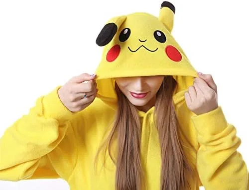 Vista 3 de Disfraz unisex de dibujos animados para adultos, pijama de peluche para cosplay
