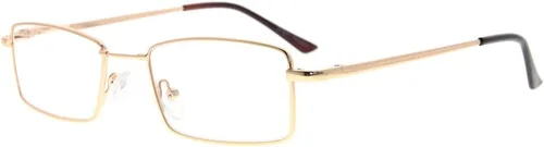Vista 11 de Eyekepper Anteojos de lectura con bisagras de resorte con puente de titanio de memoria flexible para hombres y mujeres (negro, +0.50)
