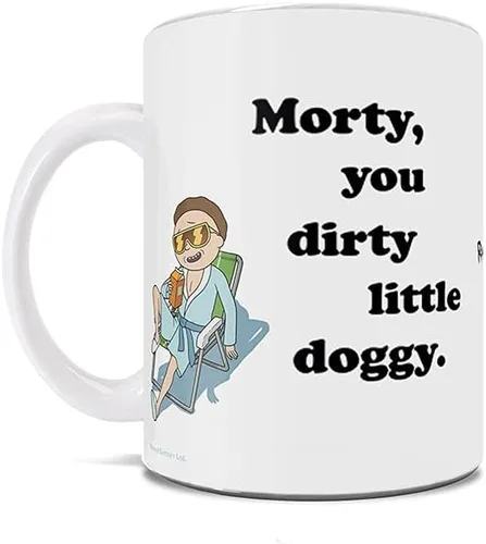 Vista 42 de Trend Setters Friends the Television Show – 25 años – Mercancía oficial – Taza de café o té de cerámica blanca de 11 onzas – perfecta para regalar