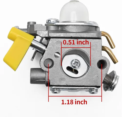 Vista 4 de SYOWADA Repuesto de carburador C1U-H60 para recortadora de cuerdas Ryobi RY28000 RY28005 RY28025 RY28020 CS26 RY28021 RY28041 26CC, reemplazo