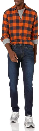 Vista 5 de Amazon Essentials Men's Slim-Fit Jeans - Discontinued Colors Indigo Wash