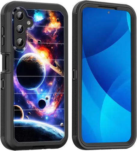 Vista 94 de Funda para Galaxy A15 5G, cuerpo completo, protección contra caídas, a prueba de polvo, resistente de 3 capas, militar, resistente, duradera