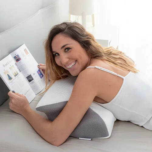 Vista 6 de Almohada Viscoelástica Cervical con Contorno Ergonómico Conforti InnovaGoods