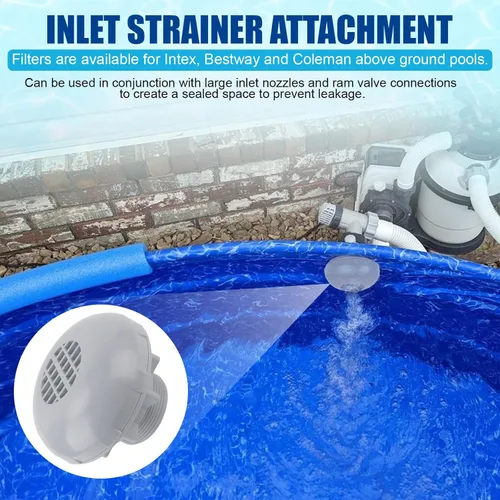 Vista 6 de XT Colador de entrada de piscina P6H1317 Accesorio de válvula de entrada para Intex y para piscinas Coleman