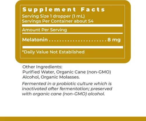 Vista 6 de Premier Research Labs Melatonina-ND - Melatonina líquida, melatonina líquida para adultos, gotas sublinguales de melatonina, hechas con ingredientes