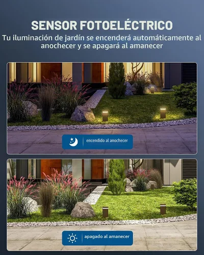 Vista 3 de DEWENWILS Transformador de bajo voltaje de 300W para paisaje, transformadores de bajo voltaje para exteriores con sensor de fotocélula