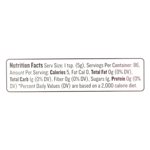 Vista 2 de MADHAVA MIEL AGAVE FIVE ORG, 16 OZ (paquete de 6)