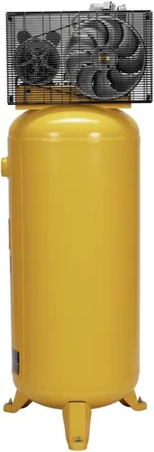 Vista 4 de DEWALT Compresor de aire vertical de 60 galones, estacionario, 3.7 HP, 175 PSI máximo, lubricado con aceite, tanque ASME, rendimiento de grado