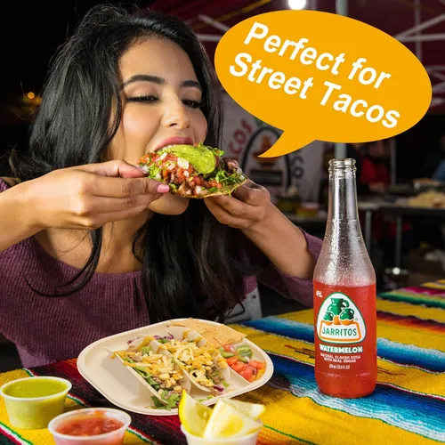Vista 7 de Platos pequeños desechables para tacos con lados para mojar - Paquete de 100, porta tacos de almidón de maíz biodegradable, tamaño mini