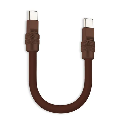 Vista 54 de chubbycable Cable corto USB C a C de 240 W, color naranja, 20 pulgadas Para iPhone 18/17/16/15 Series, MacBook Pro/Air, Galaxy S26/S25/S24, cable