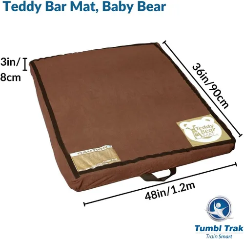 Vista 2 de Tumbl Trak Alfombrilla de cojín de oso de peluche