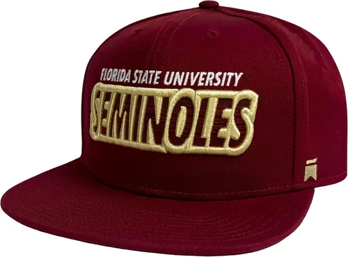 Vista 22 de Sombrero oficial de 6 paneles con ala plana ajustable colegial - Colección Gradient Team